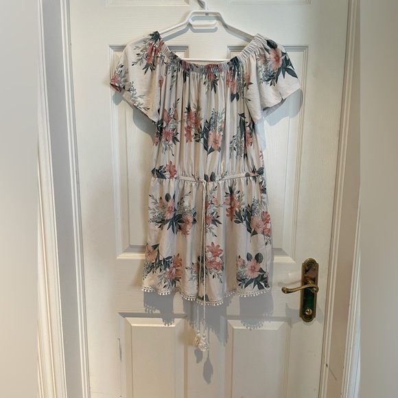 Ardene Pants - Off the shoulder floral romper